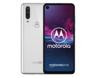 Motorola One Action 4/128GB Dual SIM biały + etui - 511153 - zdjęcie 1